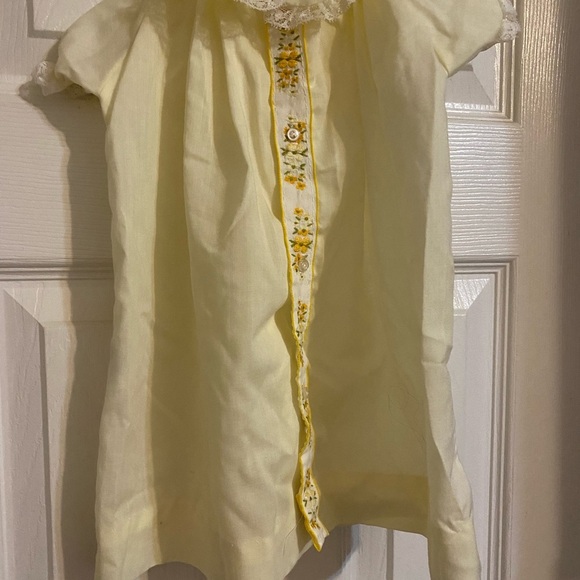 Vintage Embroidered Dress - Size 0/3 Months - Picture 2 of 12